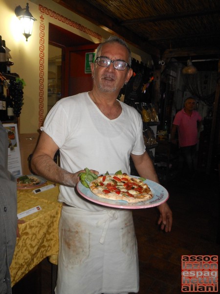 Antonio Iacone presso la Pizzeria Il Sommelier Ercolano (NA)