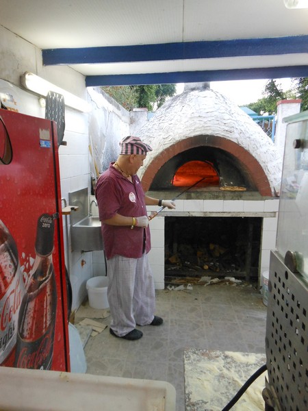 Ron Garofalo presso la Pizzeria Mistral di Palermo