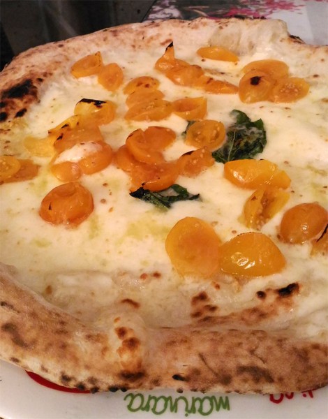 Pizza della Pizzeria Benvenuti al Sud di Napoli (Mergellina)