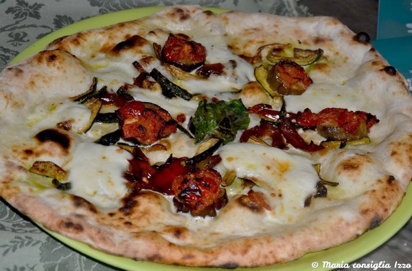 Antica Trattoria Innarone di Caserta - Pizza ortolana