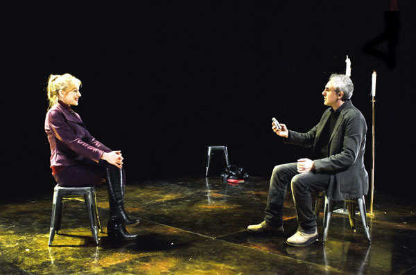 Foto di scena INTERVISTA (foto di Pietro Pesce)