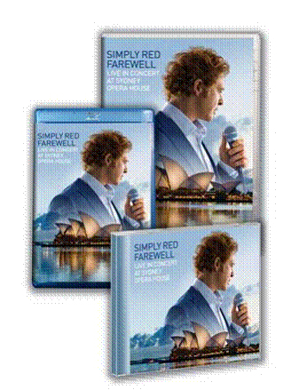 Cover CD e DVD Farewell dei Simply Red