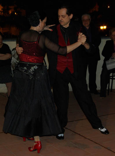 Esibizione di Tango Argentino m Germana Matteazzi e m Mimmo Teresi