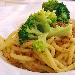 -Spaghettoni Broccoli - -Spaghettone Broccoli salsa di acciughe di Cetara e crumble di pane di segale e bottarga