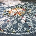 Il Mosaico con testa di Medusa torna in allestimento al MANN in ricordo di John Lennon, presentazione 5 ottobre alle ore 10 - I motivi a squame della grande decorazione pavimentale si ritrovano nel memoriale a John Lennon
nell