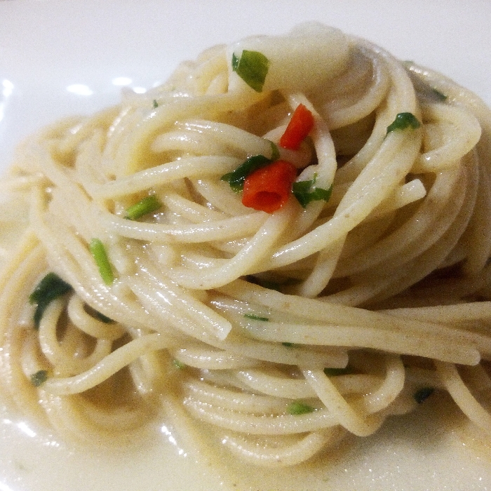 Spaghetto ai 5 cereali aglio, olio e peperoncino