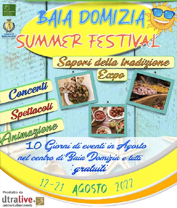 Dal 12 l 21 Agosto - Baia Domizia - Sessa Aurunca (CE) - Baia Domizia Summer Festival