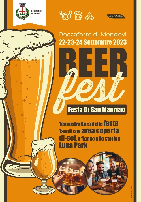 Dal 22 al 24 Settembre - Roccaforte di Mondovì (CN) - Beer Fest - Festa di San Maurizio