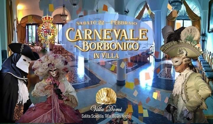 22/02 - Villa Domi - Napoli - Carnevale Borbonico in Villa