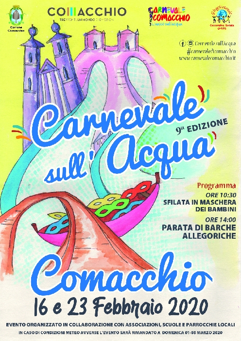 16 e 23 Febbraio - Comacchio (FE) - Carnevale sull