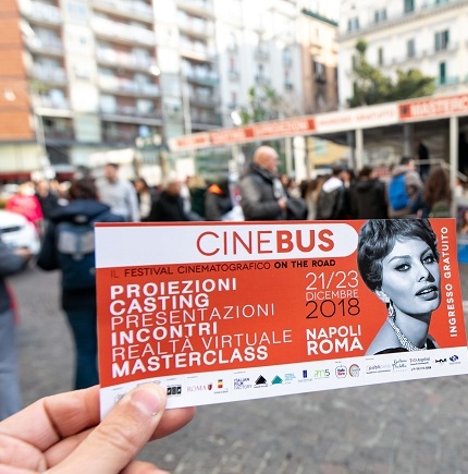 CineBus, in migliaia al festival cinematografico on the road tra Napoli e Roma