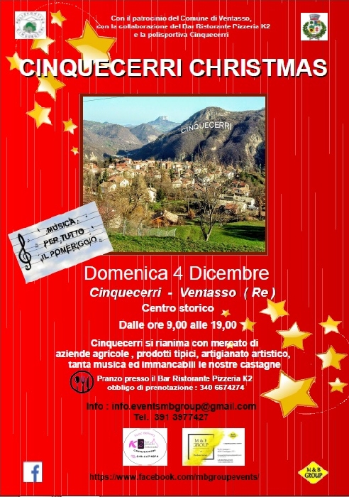 04/12 - Centro Storico - Cinquecerri - Ventasso (RE) - Cinquecerri Christmas