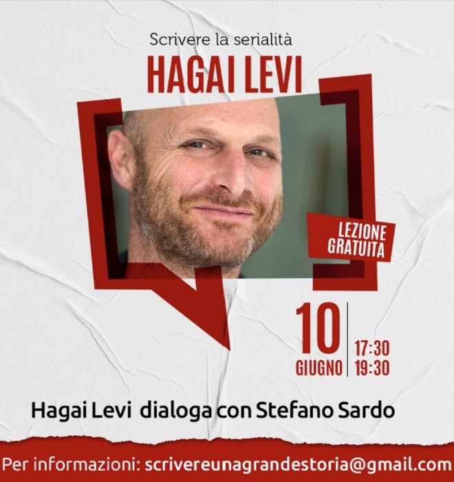 Come si scrive una grande storia, Hagai Levi dialoga di scrittura seriale con Stefano Sardo, domani, gioved 10 giugno su zoom in una lezione gratuita online.

