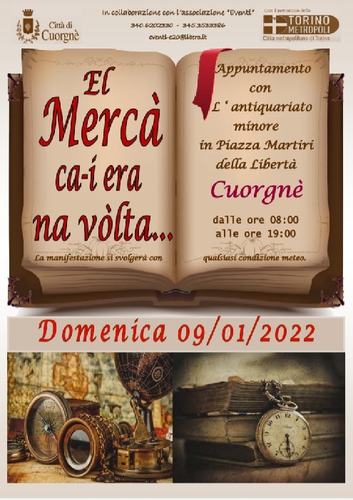 09/01 - Piazza Martiri della Libertà - Cuorgnè (TO) - El Mercà ca-i era na vòlta...