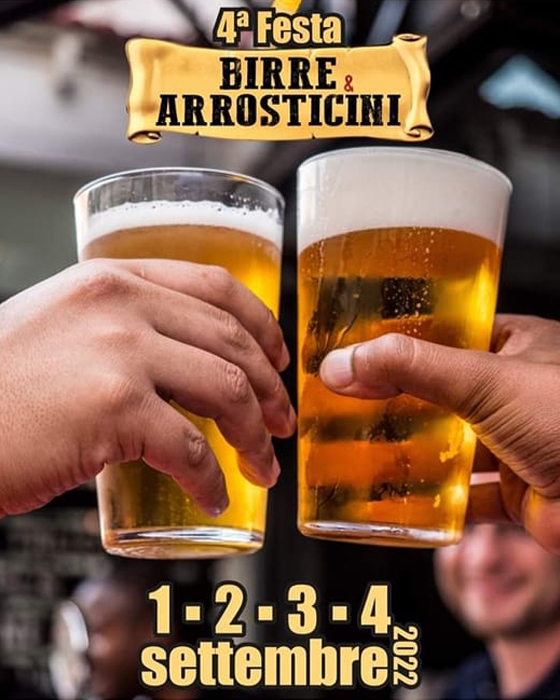 Dal 1° al 4 Settembre - Parco della Lumaca - Valmontone (RM) - Festa Birra e Arrosticini 2022