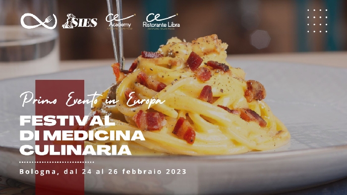 Dal 24 al 26 Febbraio - Bologna - Festival di Medicina Culinaria - Primo Evento in Europa