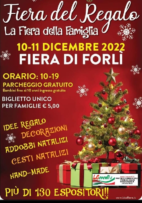 10 e 11 Dicembre - Fiera di Forlì - Fiera del Regalo