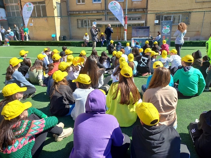 Gli istituti scolastici della Campania pronti ad ospitare il ritorno del tour di Fruit and Salad school games
