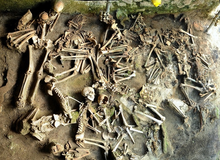 I resti umani di Ercolano: unistantanea della societ con informazioni sulle abitudini alimentari degli antichi romani.

