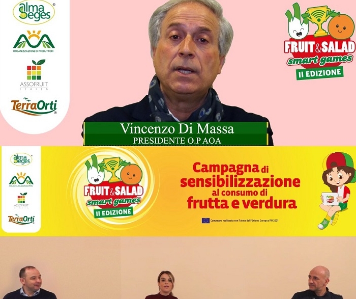 Il Pomodoro protagonista di Fruit and Salad Smart Games con Vincenzo Di Massa
