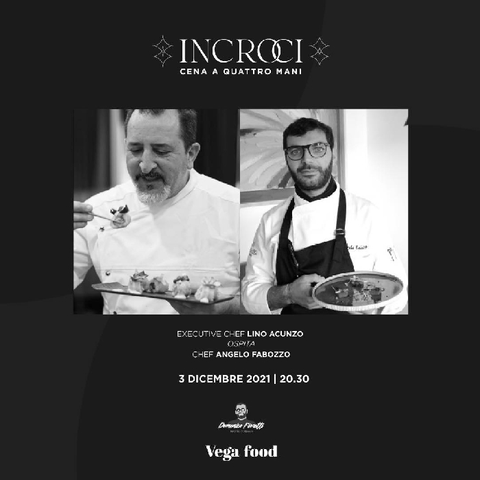 03/12 - Carinaro (CE) - Vega Food presenta Incroci: Chef Lino Acunzo ospita Chef Angelo Fabozzi