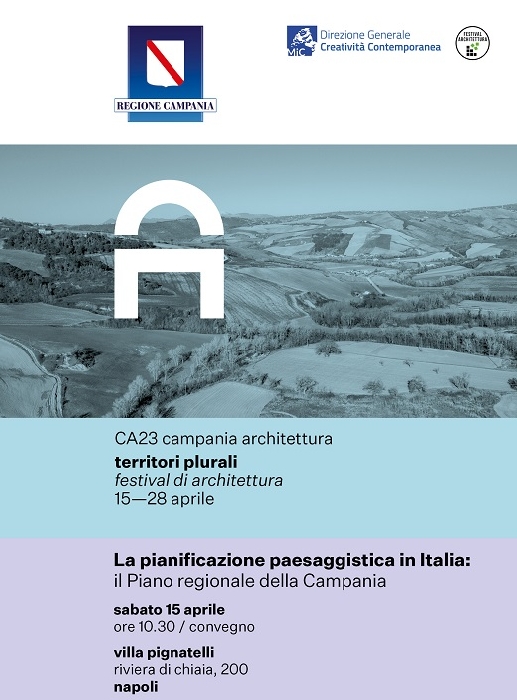 La pianificazione paesaggistica in Italia, presentazione del Piano regionale della Campania sabato 15 aprile alle 10.30 a Villa Pignatelli, alla Riviera di Chiaia a Napoli