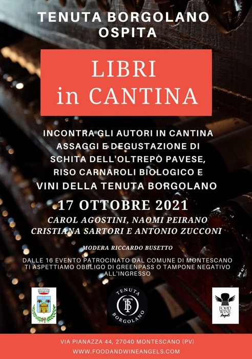 17/10 - Tenuta Borgolano - Montescano (PV) - Libri in Cantina