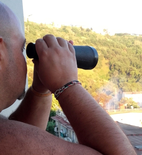 Lopa: monitoraggio incendi sul Vesuvio (luglio 2017)