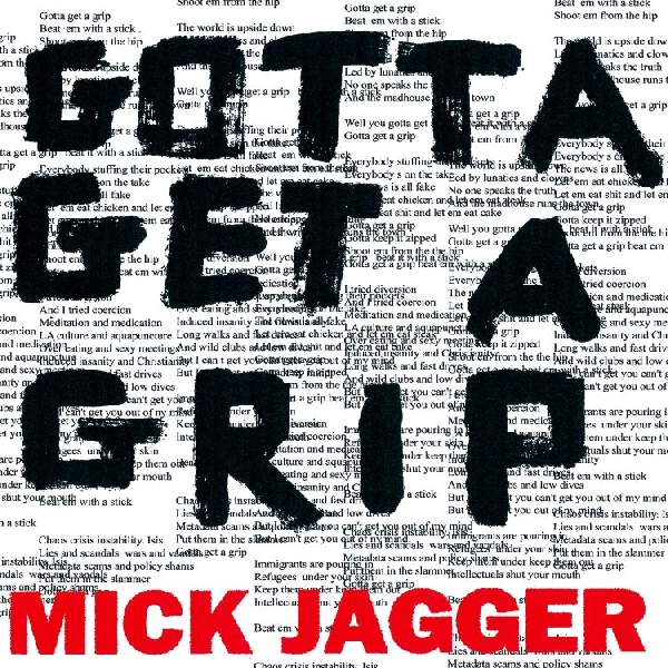 Mick Jagger - Gotta Get a Grip cover lato A