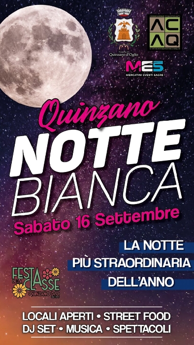 16 Settembre - Quinzano (BS) - Notte Bianca
