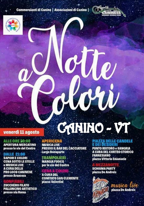 11/08 - Canino (VT) - Notte a Colori
