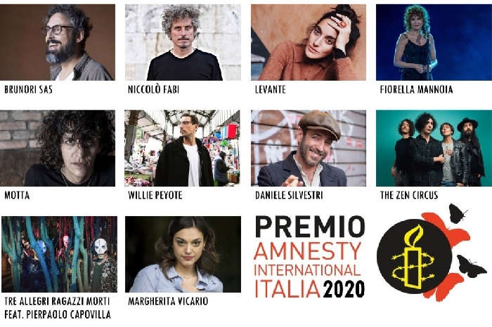 Premio Amnesty per la canzone dell'anno: le 10 nomination