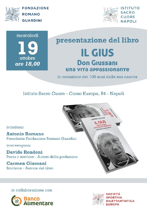 19/10 - Istituto Sacro Cuore - Napoli - Presentazione del Libro Il Gius di Carmen Giussani