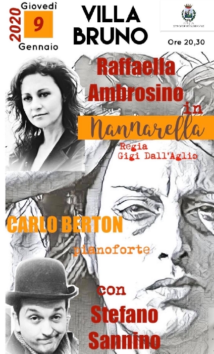09/01 - Fonderia Righetti - Villa Bruno - San Giorgio a Cremano (NA) - Raffaella Ambrosio in Nannarella - INGRESSO LIBERO