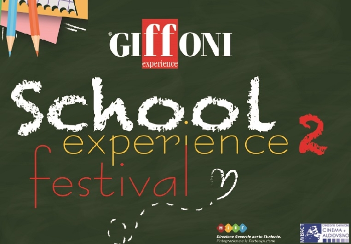 SCHOOL EXPERIENCE II: CON GIFFONI TORNA, IN DIGITAL EDITION, IL CINEMA PER LA SCUOLA PROMOSSO DA MIUR E MIBACT