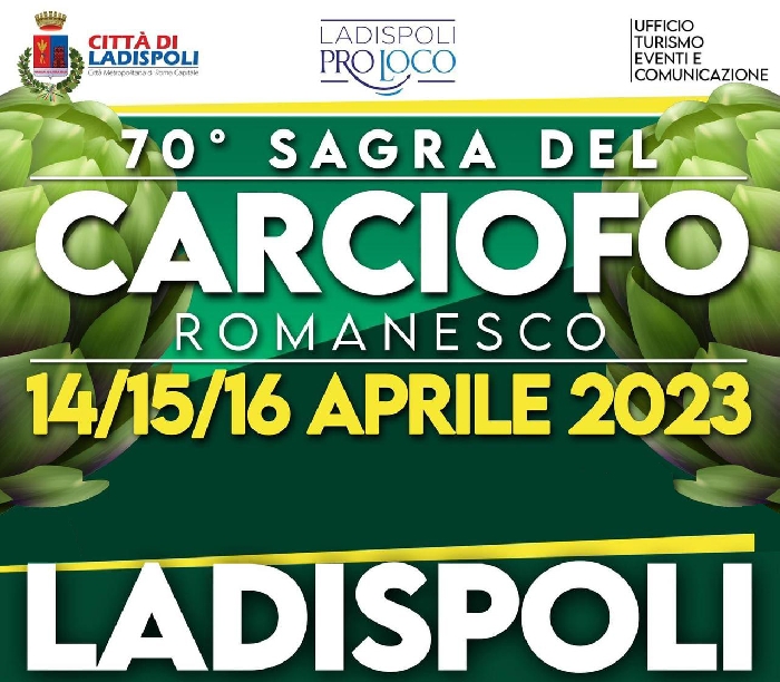 Dal 14 al 15 Aprile - Ladispoli (RM) - 70ª Sagra del Carciofo romanesco