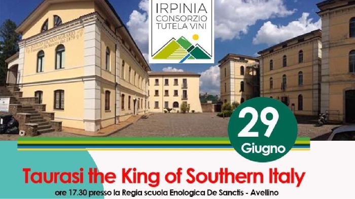29/06 - Regia Scuola Enologica De Sanctis - Avellino - Taurasi the King of Southern Italy