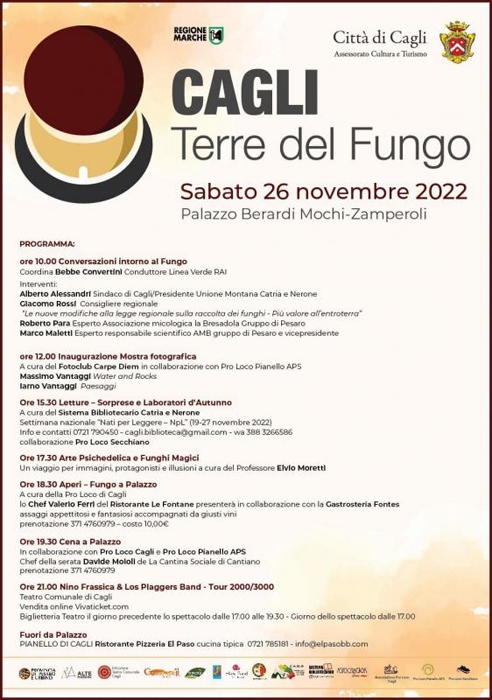 26/11 - Palazzo Berardi Mochi-Zamperoli - Cagli (PU) - Terre del Fungo