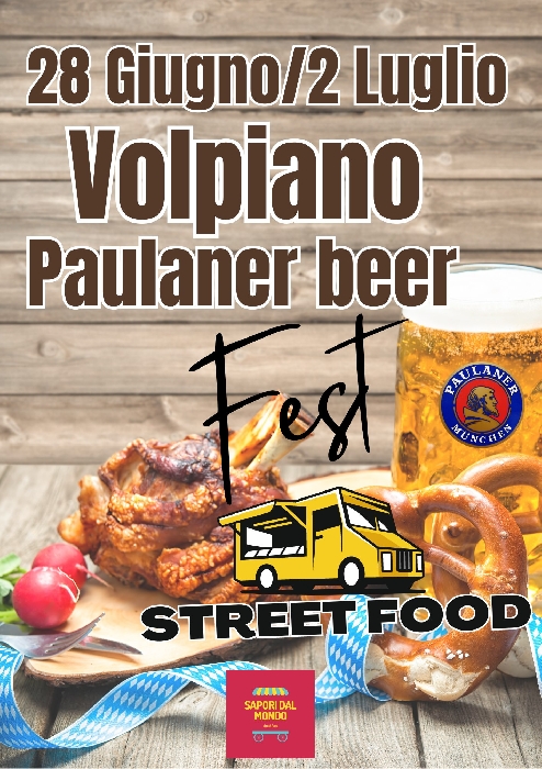 Volpiano Paulaner Beer Fest Street Food