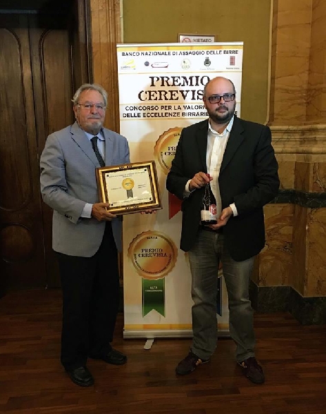 -Premiazione Birrificio White tree Premio Cerevisia 2016