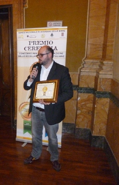 -Premiazione Birrificio White tree Premio Cerevisia 2016