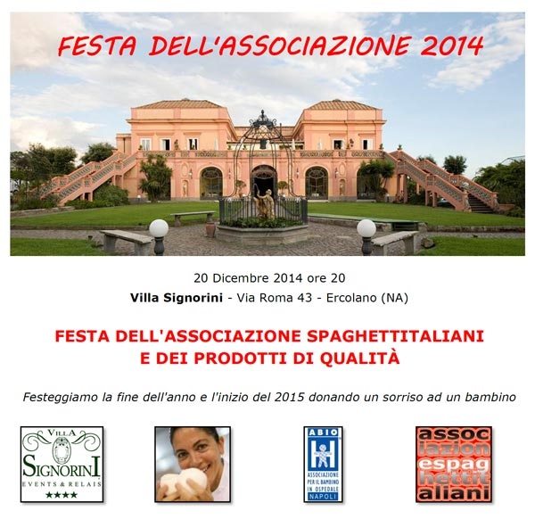 Festa dell'Associazione Spaghettitaliani 2014