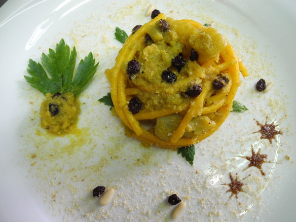 Ricetta inserita su spaghettitaliani.com da Francesco Lelio: Pasta con i broccoli arriminati (cavolfiore in tegame)