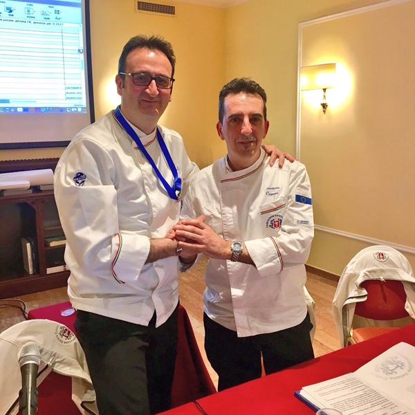 Investitura dello Chef Gaetano Ragun come nuovo General Manager 
della Nazionale Italiana Cuochi