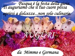Buona Pasqua da Mimmo e Germana - www.seratedanzanti.it
