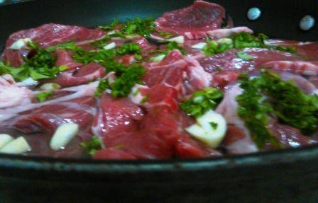 Carne stufata o Carne in padella o Carne 'a zuppetel