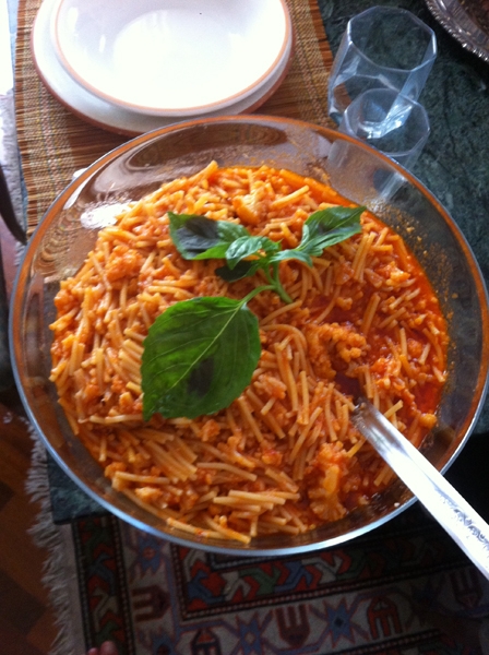 Ricetta inserita su spaghettitaliani.com da Patrizio Rispo: Pasta e cavoli (rossa e bianca)