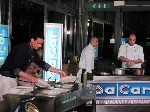 Raffaele Di Riso del Ristorante LAccartocciato di Cava de Tirreni - Salerno, Matteo Iannaccone del Ristorante Le Chef di Caserta e Carmine Mazza del Ristorante Il Poeta Vesuviano di Torre del Greco - Napoli