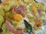 Pizzeria Ammaccamm di Pozzuoli (NA) - Pizza gialla in crosta