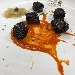 -Bocconi di spada al papavero con coulis di pomodoro e cipolle in agrodolce - -